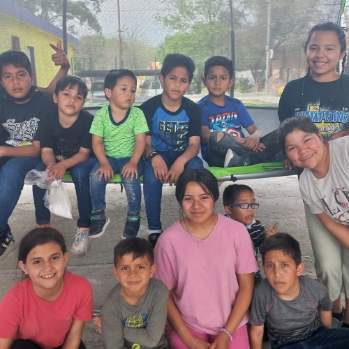Kids at the Casa - Mexico